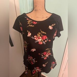 Orange Kiss women’s Flower Blouse